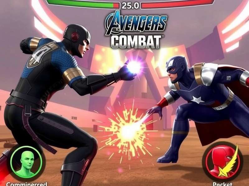 Avengers Combat Free Game Cover
